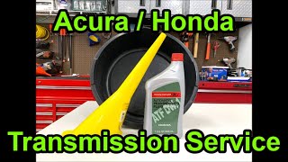Honda / Acura Transmission Fluid Change