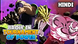 What If Broly In Tournament Of Power Hindi Broly In Tournament Of Power