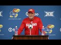 Lance Leipold Fall Camp Press Conference