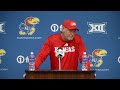 Lance Leipold Fall Camp Press Conference