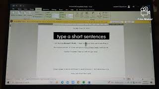 VIDEO TUTORIAL (Living In IT Era)FINAL EXAM OUTPUT screenshot 2