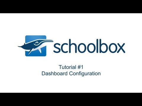 Schoolbox - Tutorial 1 - Dashboard configuration