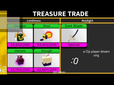 Getting Dark Blade When You Are A F2P(FreeToPlay) Player In Blox Fruits Be Like | Roblox