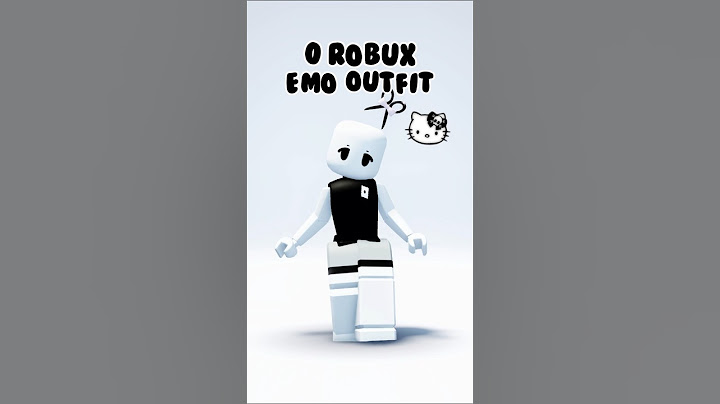 0 ROBUX EMO OUTFIT🖤 #roblox #lanah #lanahyt