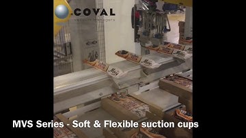 Soft & Flexible suction cups MVS Series for Packaging