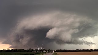 🔴LIVE CHASE - Incredible Storms and Brief Tornado in Kansas - June 10, 2026