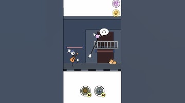 Escape rope weegoon game play walk through all levels 136 solution funny stickman brain