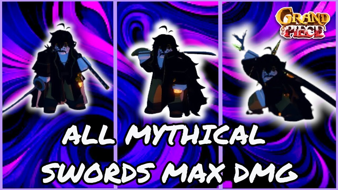 [GPO] What PVP Looks Like With All Max Mythical Swords (100 M1 DMG) YouTube