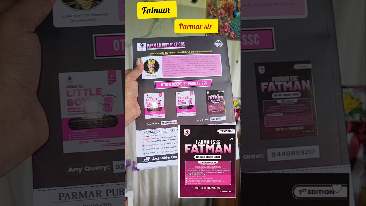 Fatman book parmar sir review 