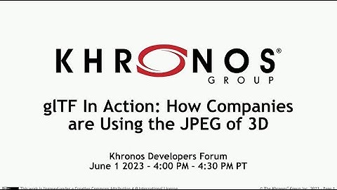 glTF in Action: How Companies are Using the JPEG of 3D