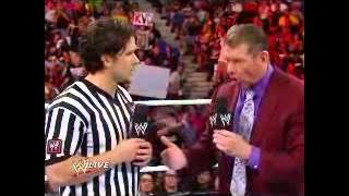DDP entrance RAW and interrupts Vince McMahon Jr.
