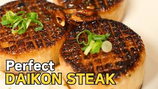 How To Make Perfect Daikon Steak & Sauce - Simple, But The Best Way To Eat Daikon