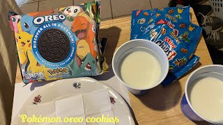 Opening The Pokémon Oreo Cookies Pack