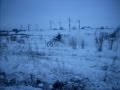 Yamaha Yzf 250 + Śnieg + kolce = SNOW FUN