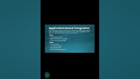 5 system integration methods