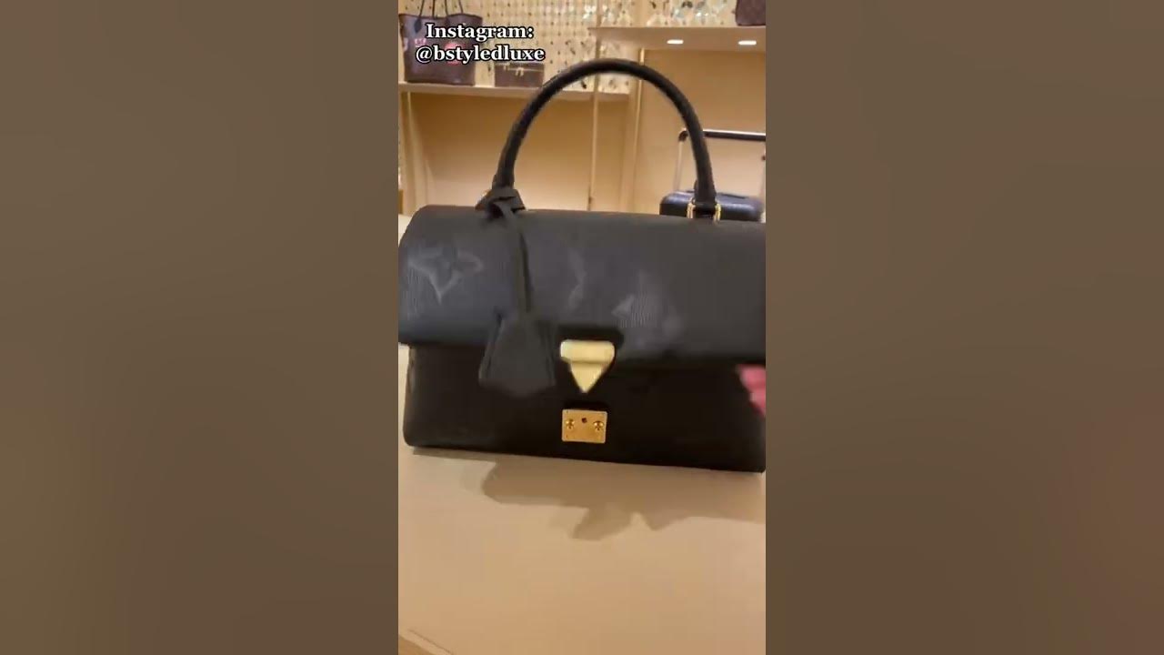 unboxing* Louis Vuitton Madeleine MM in Monogram Impreinte Leather 