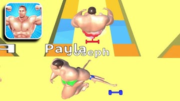 Muscle Race 3D 💪💪💪 Max Level - All Levels Gameplay (iOS & Android) Walkthrough Part 6