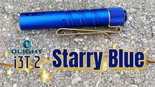 Olight i3T 2 - Starry Blue ✨ A good flashlight for a good cause.