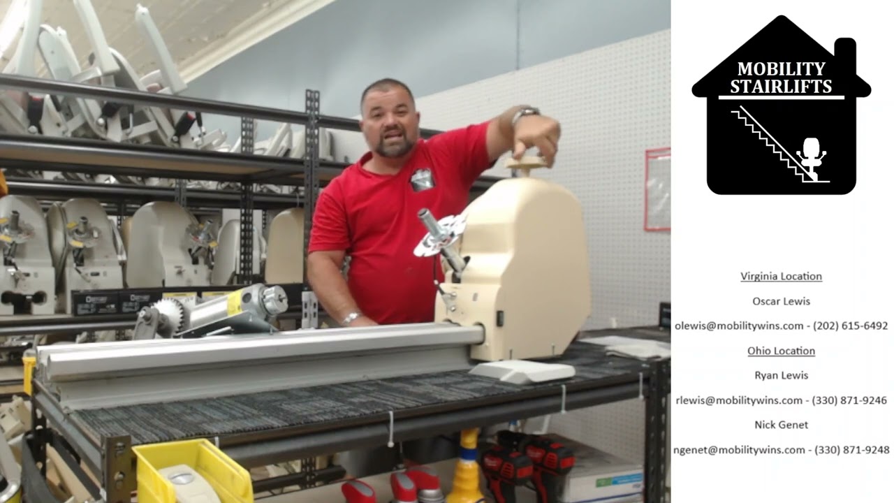 Manually Moving Your Acorn Stairlift