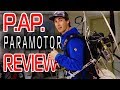 Pap tinox paramotor review and must see rolling trike gear  in 4k