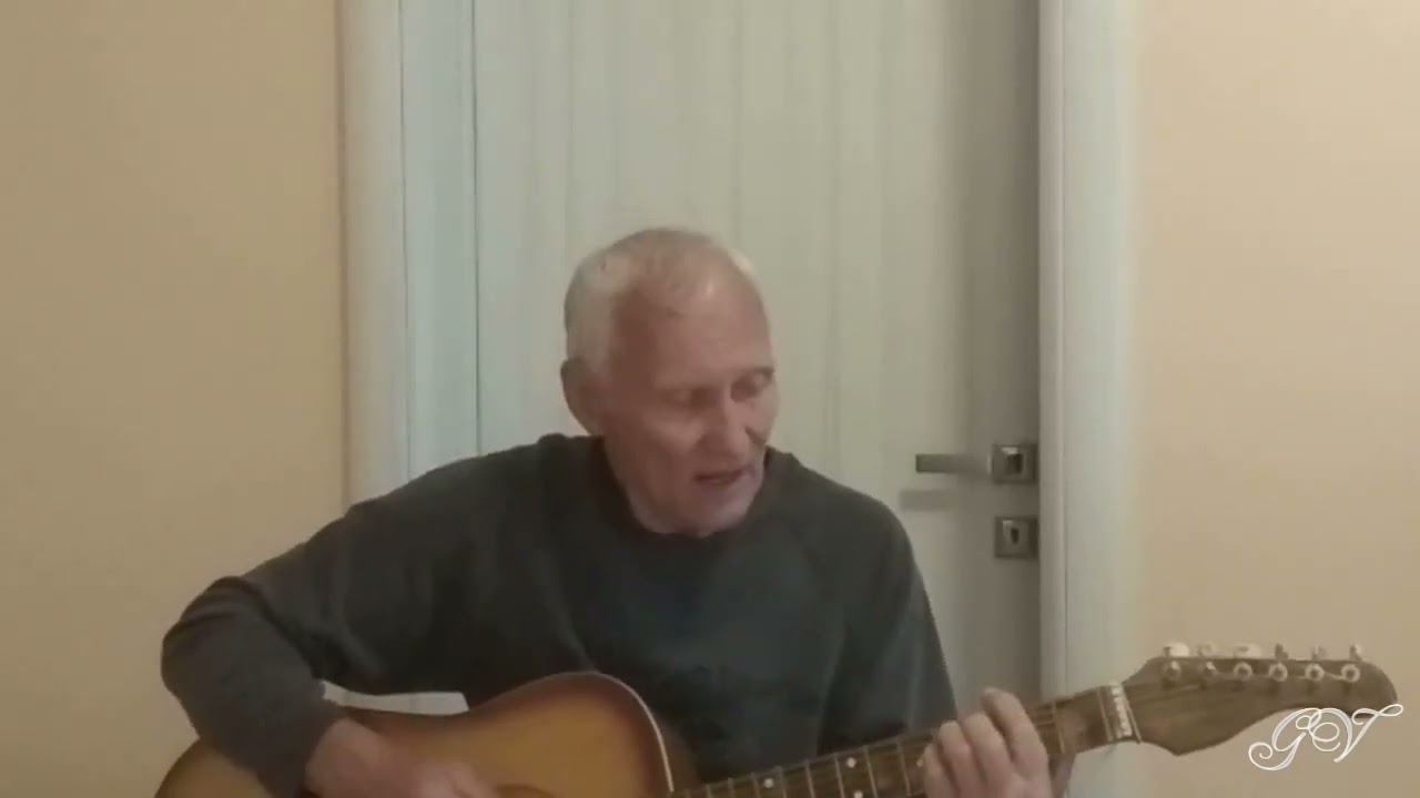 Author's song with a guitar on the verses of S. Yesenin 13