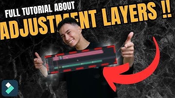 How to use "ADJUSTMENT LAYER" complete tutorial | Filmora 12