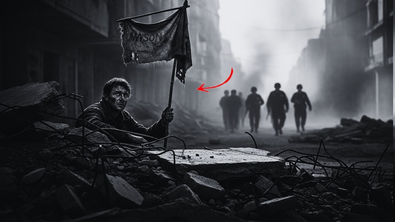 How One Mason’s Mortar Dust Flag Marked an Officer Line