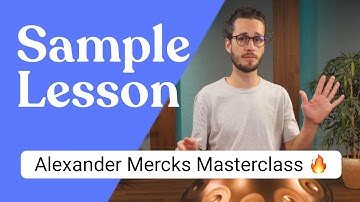 Handpan lessons: 5 Ways to play chords (for beginners) with Alexander Mercks