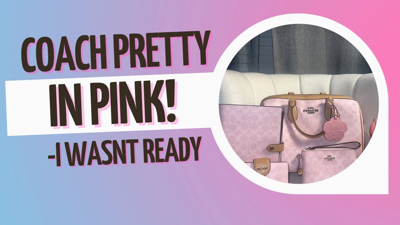 🎀 ИСТОРИЯ: Новая розовая коллекция Coach 💕 | Стоило ли оно того?