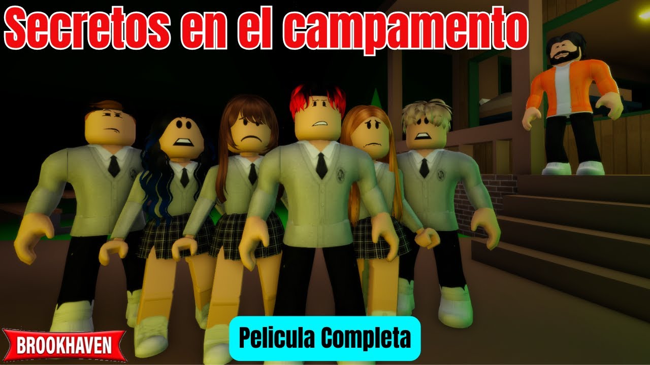 SECRETOS EN EL CAMPAMENTO - Pelicula Completa | Mini Pelicula | Brookhaven rp🏡historia de roblox