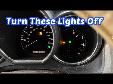 How To Turn Off Lexus Rx330 Vsc Light