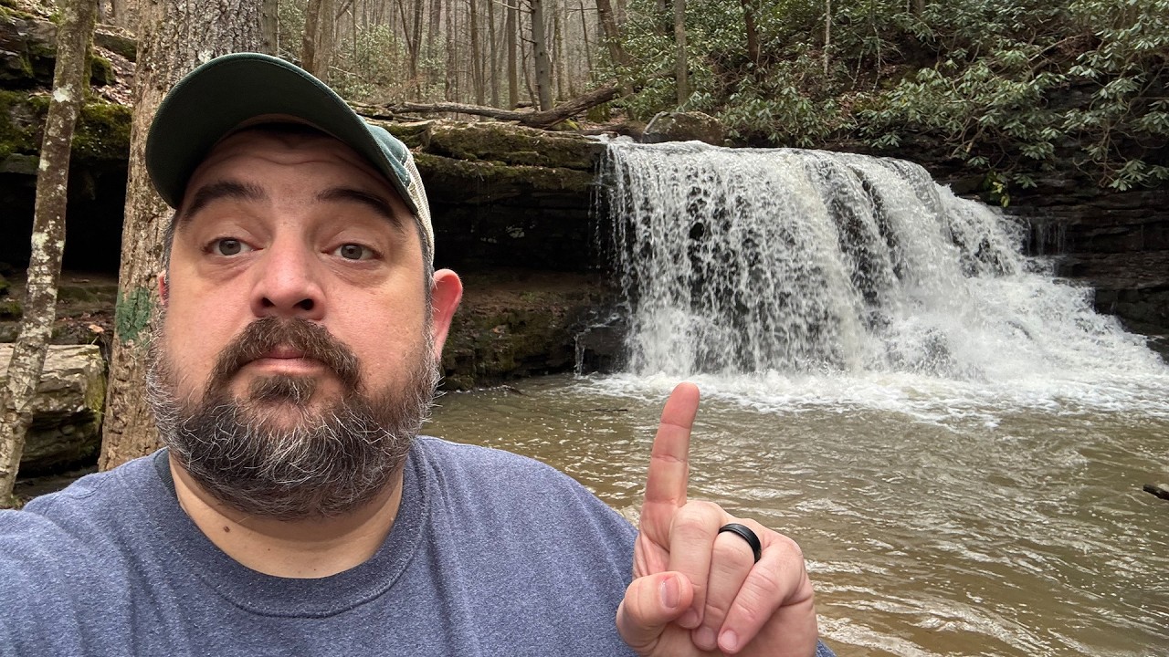 Laurel Run Falls Walk Through in Northeast Tennessee