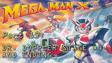 Mega Man X3 (100%) walkthrough - Part 13: Dr. Doppler Stage #4 and Ending