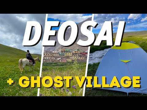 ⛺️Deosai Camping ft. Ghost Village ☠️