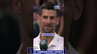 Novak Djokovics Fiery Wimbledon Interview. Free On Nine, July 1-14.
