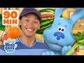 90 MINUTES of Blue's Healthiest Habits! 🍎 w/ Josh! | Blue's Clues & You!