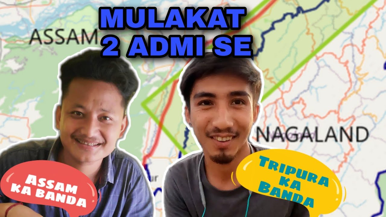 ENTERING ASSAM FROM NAGALAND AND MET MY FRIEND @ExtraYoutuber1