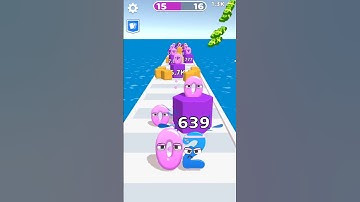 Merge Number Run - Gameplay New Update 15 (android,iOS)