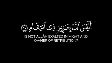 أليس الله بكاف عبده | فيصل الهاجري شاشة سوداء قران بدون حقوق سورة الزمر