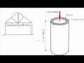 Сопротивление Материалов, растяжение сжатие, пример решения задачи 1.3