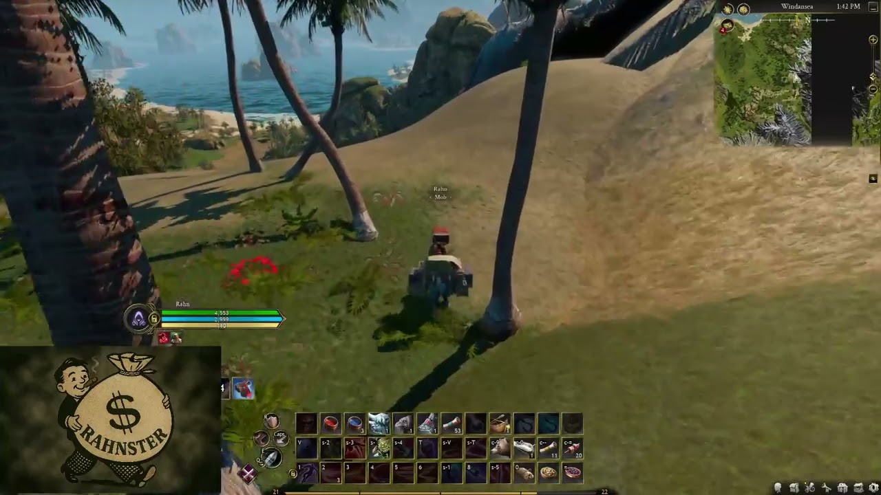 Ashes of Creation Rogue 21+ Cleric Alt level 12+ 355hr+ vet!💰Big money crate run/Lag out on return!💰