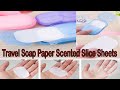 Travel Soap Paper Washing Scented Slice Sheets (Code HL 40)