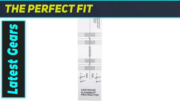 Essential Turntable Cartridge Alignment Protractor Tool