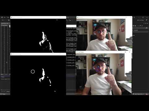 Real Time Hand Keypoint Detector with any Background (Traditional CV Methods)