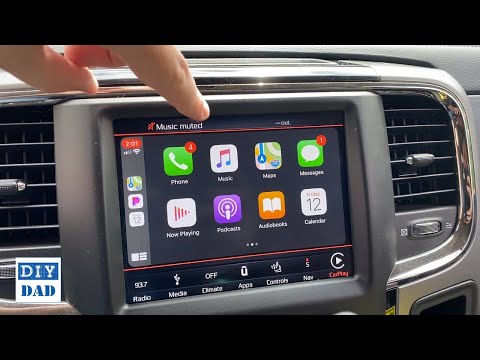 How to Enable CarPlay on a 2013-2019 Dodge Ram - UAQ 8.4 Radio Upgrade