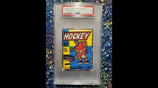 PSA 7 "40 YEAR-OLD" 1983-84 O-Pee-Chee hockey pack rip was a bunch of maloney!