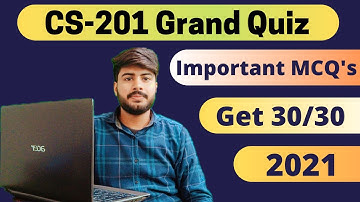 cs201 Grand quiz solved Spring 2021 ||  #CS201 Grand Quiz Solved by VU Solutions