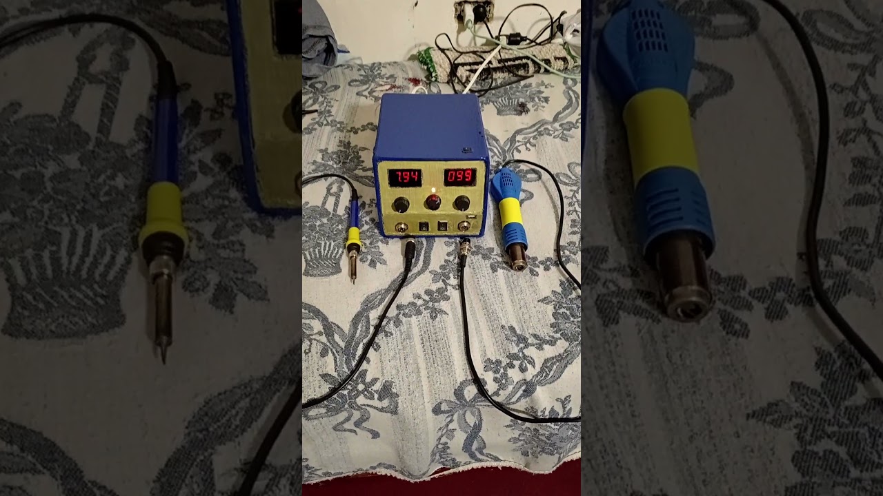 Estación De Calor y Soldadura yaxun  887D+