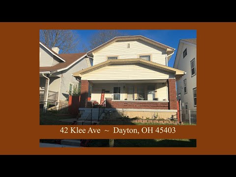42 Klee Ave, Dayton, OH home video tour
