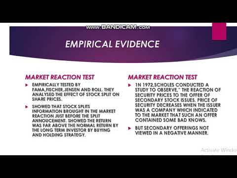 Efficient market theory with forex